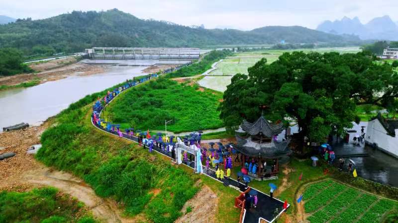 青山綠水畫中游 韶關(guān)武江萬里碧道（龍歸段）正式啟用！