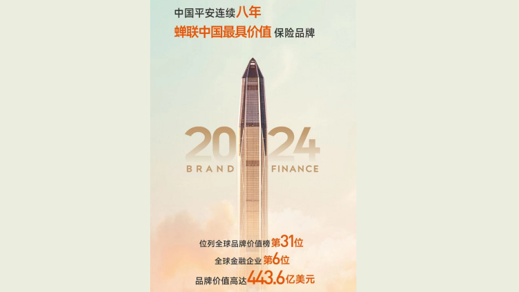 Brand Finance發(fā)布榜單：中國平安獲全球金融企業(yè)第六位