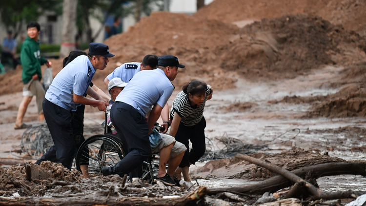 陝西寶雞暴雨洪災(zāi)致5人遇難 搶險(xiǎn)救災(zāi)工作仍在繼續(xù)