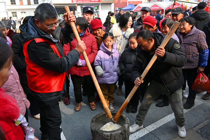 「阜田一桌菜」席開商山 皖休寧系列迎新活動(dòng)「年味足」